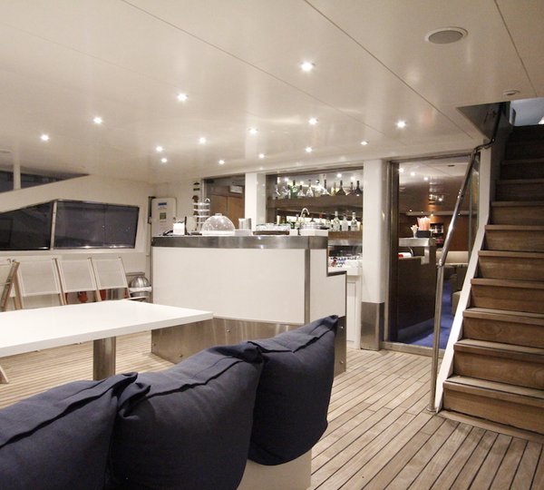 Exterior Dining Area Upper Deck