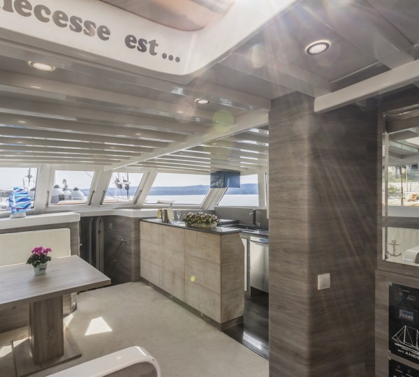 Interior Of The Yachht