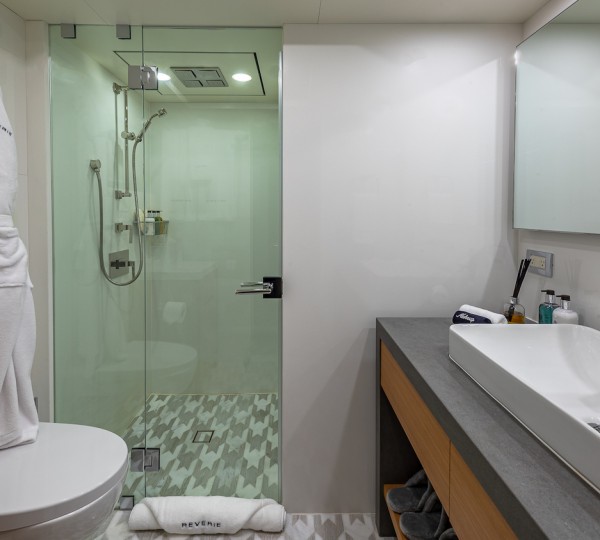 Lower Deck Double Cabin Bathroom