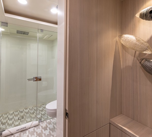 Lower Deck Double Stateroom Bathroom