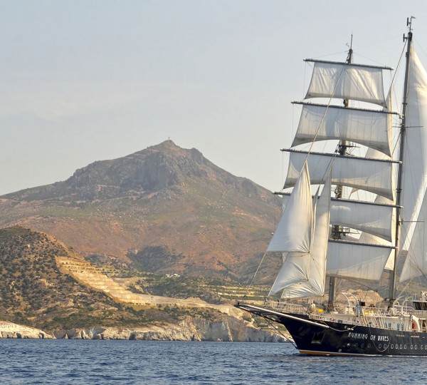 Luxury Yacht RUNNING ON WAVES