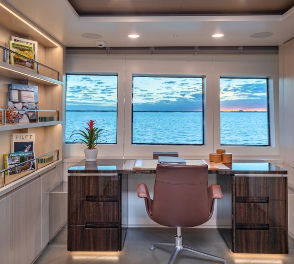 Office Area In The Master Suite