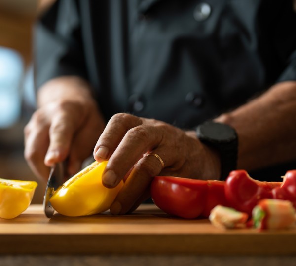 Preparing Fine  Meal On Board