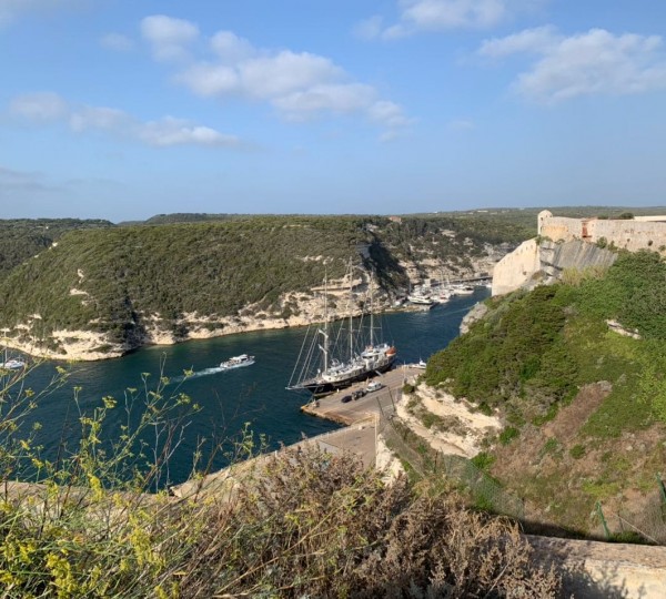 Sailship Running On Waves