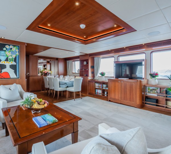 Saloon And Elegant Dining Area