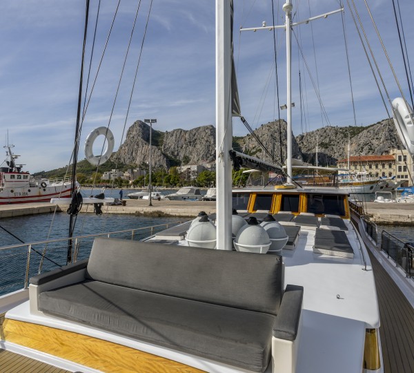 Seating And Sunbathing On Deck