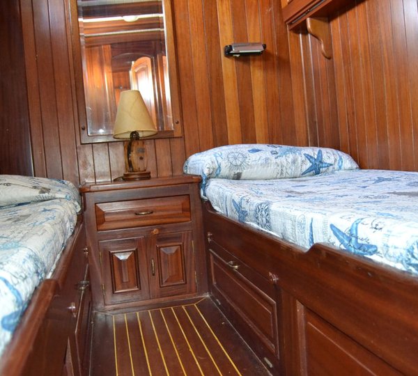 Spacious Twin Cabin