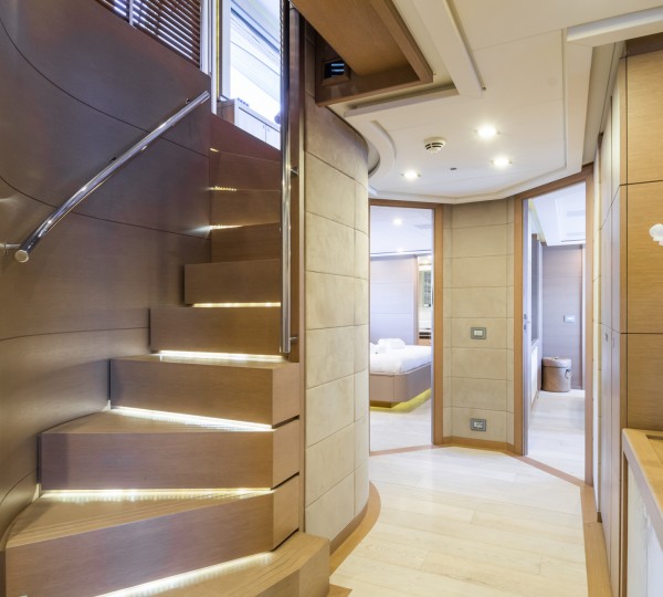 Stairwell To Below Deck Accommodation