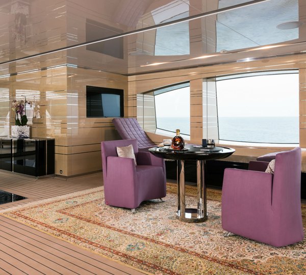 Sun Deck Saloon And Lounging Area