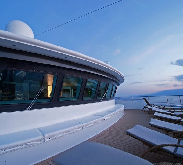 Sun Loungers On Deck