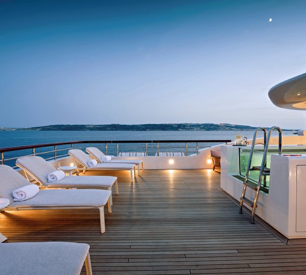 Sundeck With Pool And Loungers