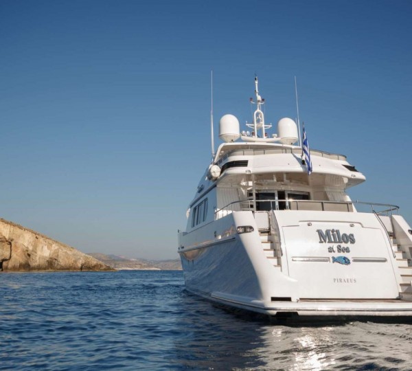 Superyacht MILOS AT SEA