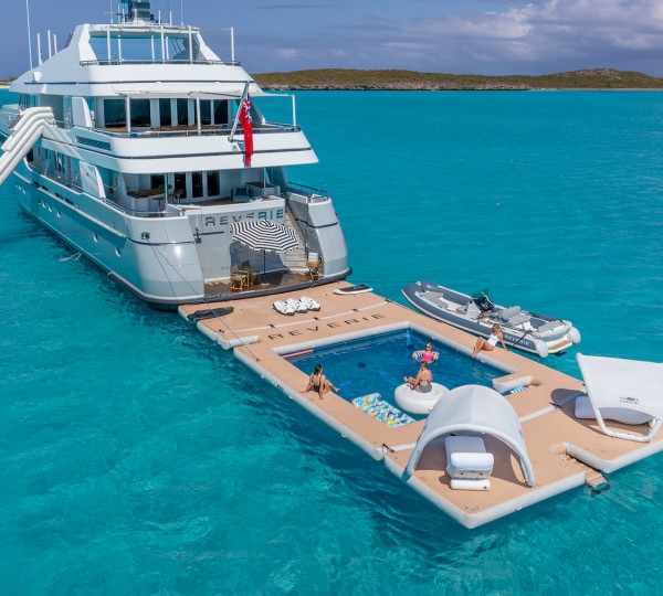 Yacht Reverie With Water Toys