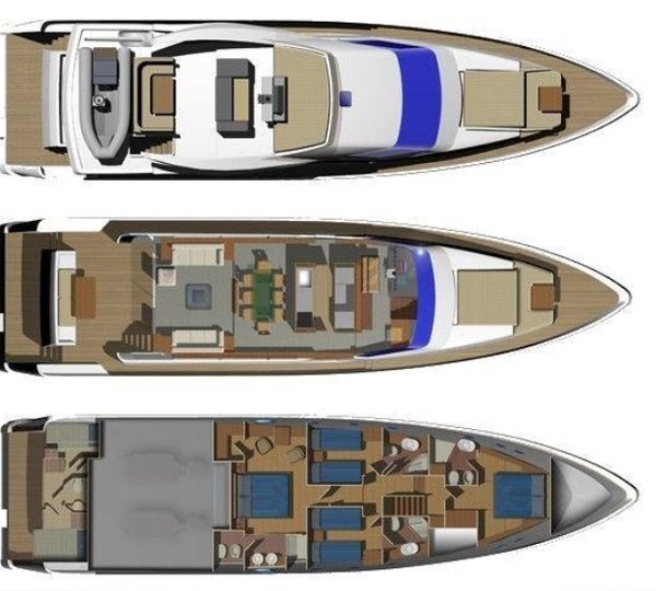 The 23m Yacht QUESTA &EGRAVE; VITA