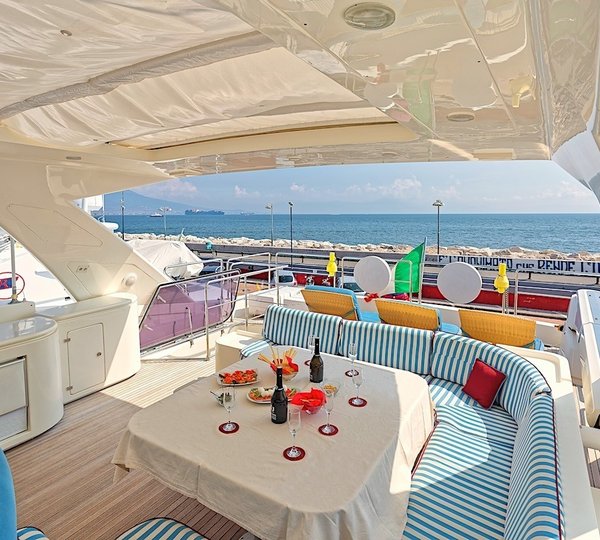 Life Aboard Yacht ANNE MARIE