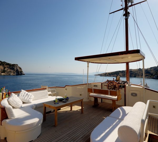 Deck Sitting On Board Yacht EL BANDIDO