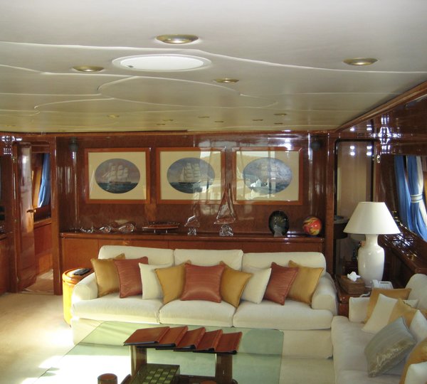 Inside Aboard Yacht KENAYL II