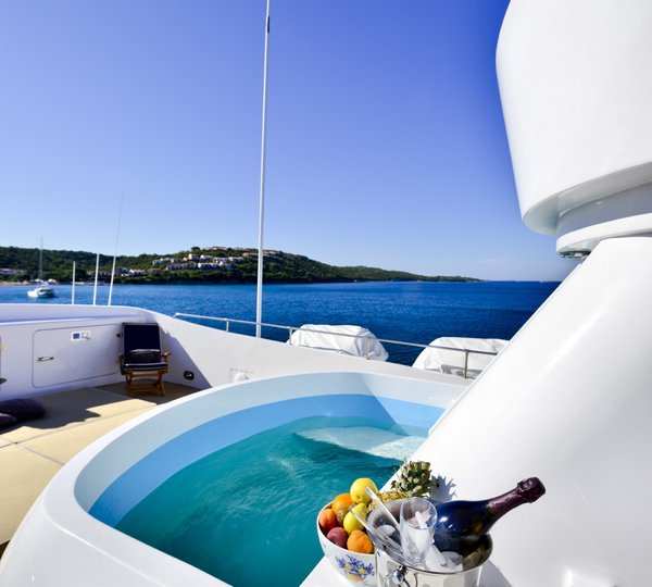 Sun Deck Aboard Yacht 