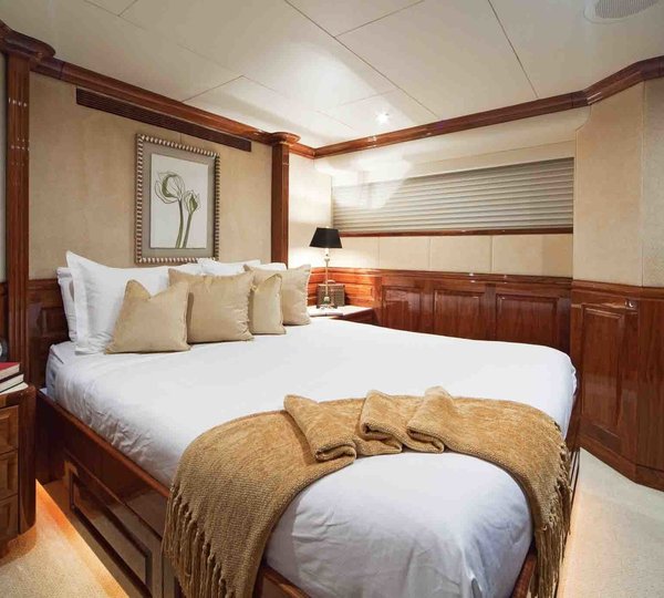 Queen Sized Cabin On Yacht ONE MORE TOY