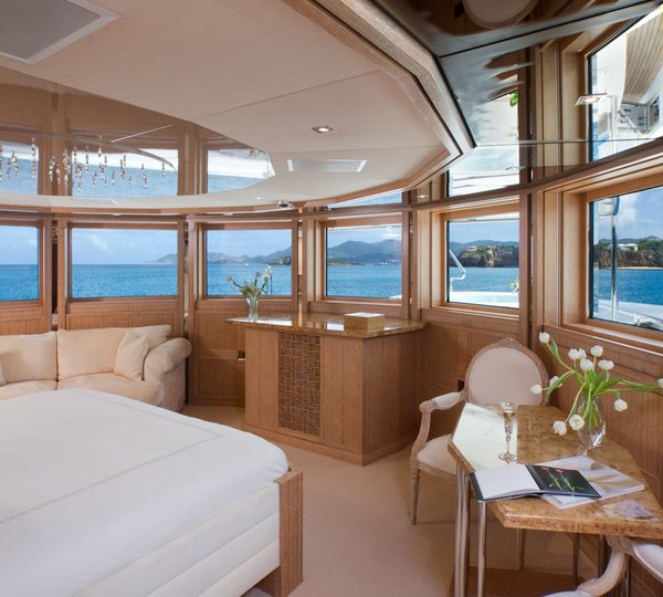 Owners Cabin On Board Yacht SUNRISE