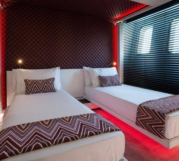 Twin Bed Stateroom On Yacht OCEAN PARADISE
