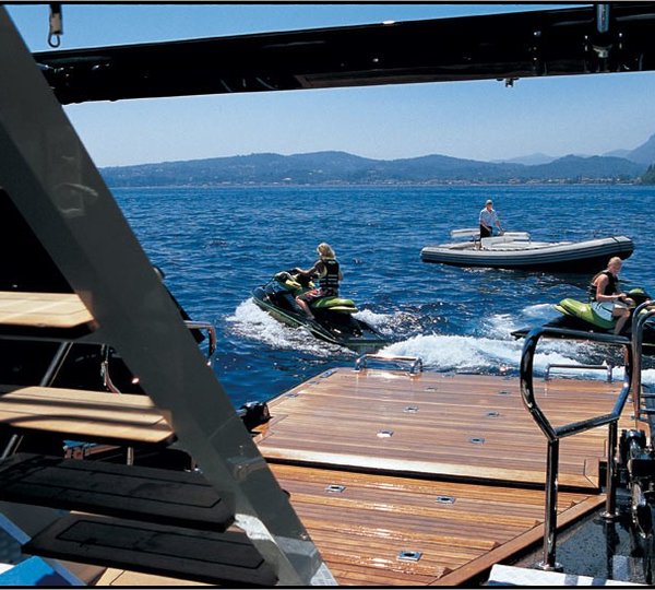 Water Toys Aboard Yacht PARSIFAL III