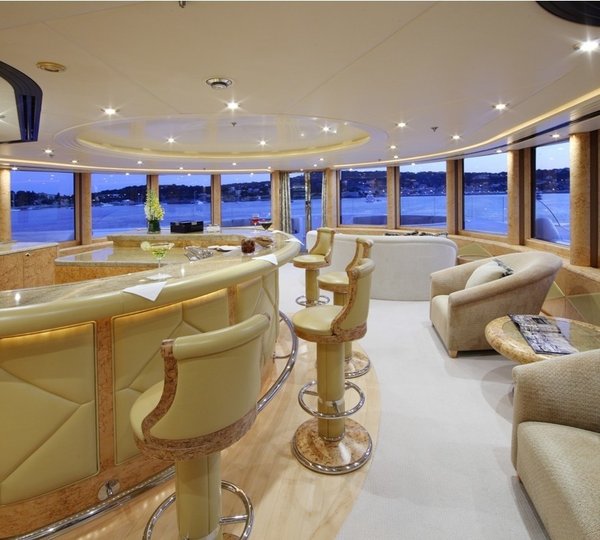 Observance Lounging On Board Yacht CAPRI