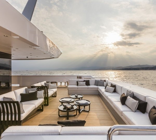 Outside Sitting Aft On Yacht SUERTE