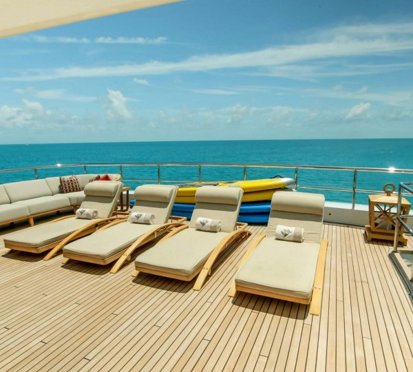 Sun Beds On Sun Deck