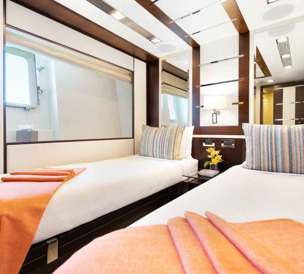 Starboard Twin With Pullman (Converts To Queen)