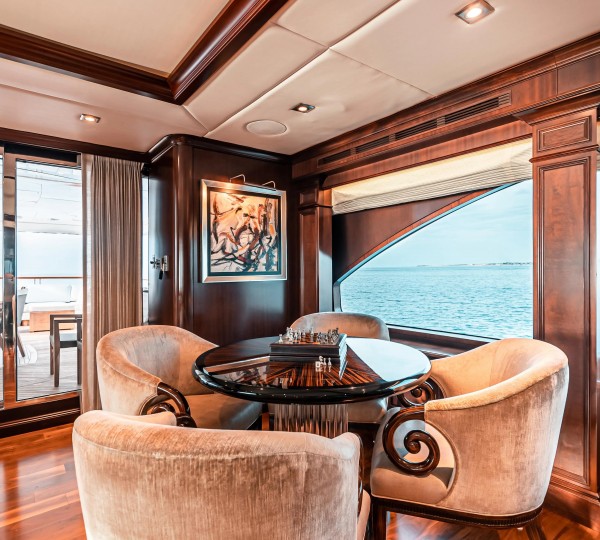 Occasional Table On Bridge Deck