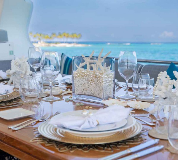 Flybridge Dining Details 1