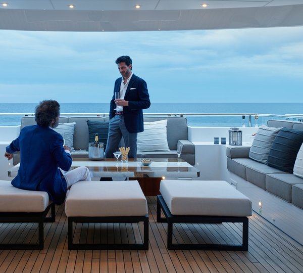 Aboard Luxury Yacht ASYA