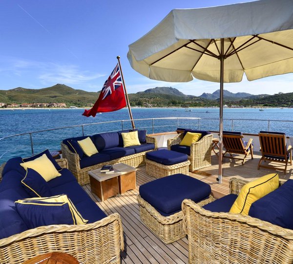 Ample Seating and Sunbathing