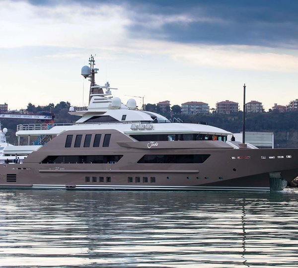 J'ADE At The CRN Shipyard In Ancona - Italy