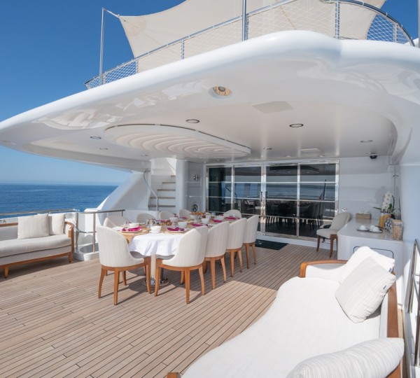 Main Aft  Alfresco Dining And Seating Area