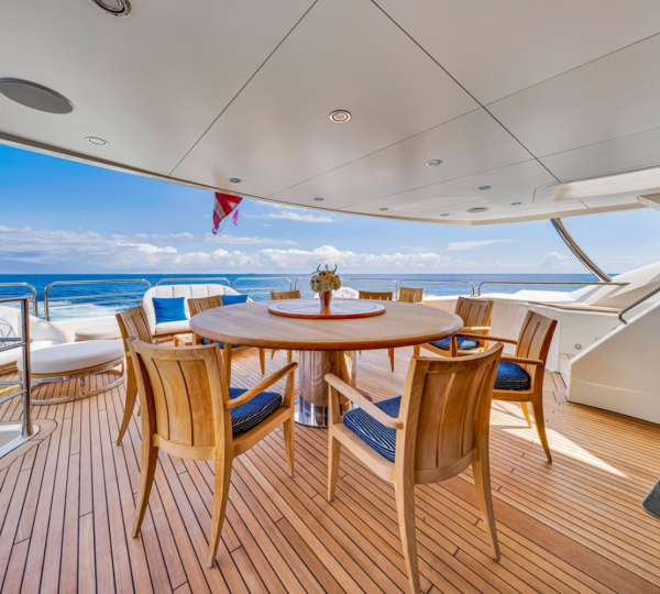 Opendeck Dining Area With Sea Views
