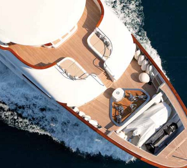 foredeck view from above