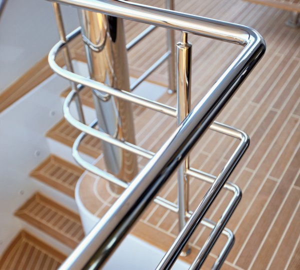 Saloon deck stairs 