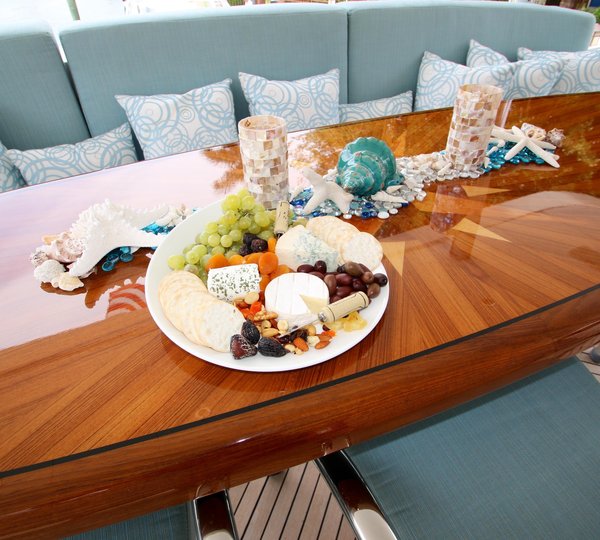 Snacks On Aft Deck