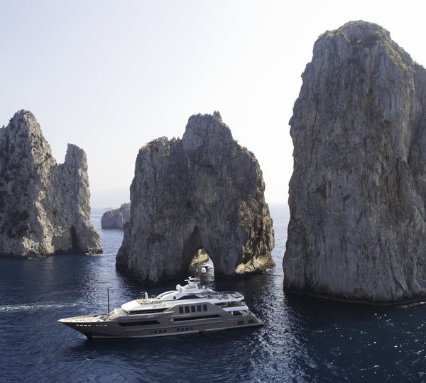 Superyacht J'Ade In Capri