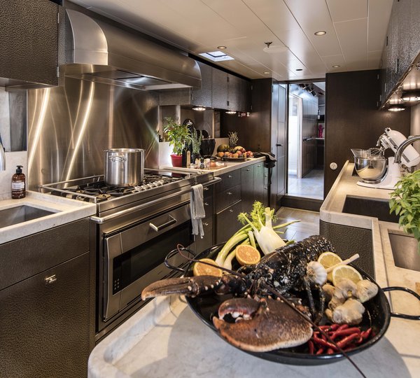 Superyacht PINK GIN VI - Galley
