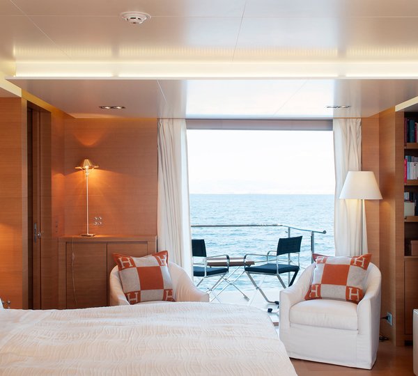 Yacht GEOSAND - Master Private Balconey