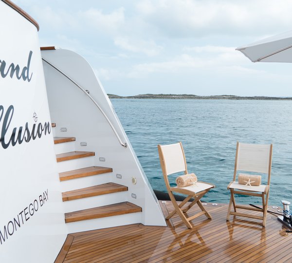 Yacht GRAND ILLUSION By Palmer Johnson - Swimming Platform