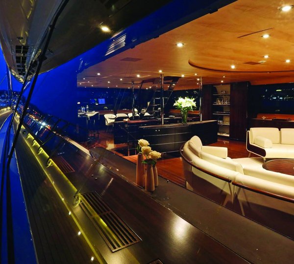 Yacht PARSIFAL III By Perini Navi - Evening Salon
