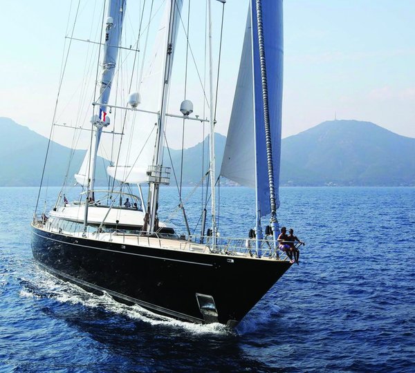 Yacht PARSIFAL III By Perini Navi - Sailing Bow