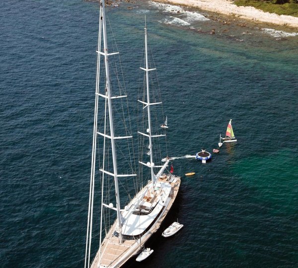 Yacht PARSIFAL III By Perini Navi - Anchored