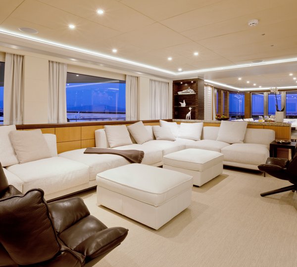 Yacht QUARANTA By Curvelle - Salon Seating