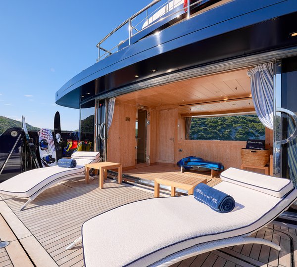 Yacht REVE D'OR By Sanlorenzo  - Aft Wellness And Water Toy Room