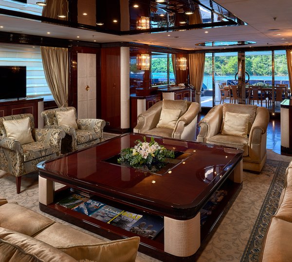 Yacht REVE D'OR By Sanlorenzo - Lounge  